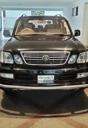 Toyota Land Cruiser Cygnus 4.7 2001 Green for sale