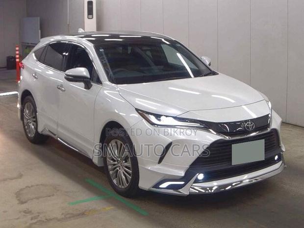 New Toyota Harrier Hybrid Z 2026 White