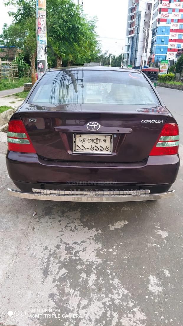 Toyota Corolla 2003 Red