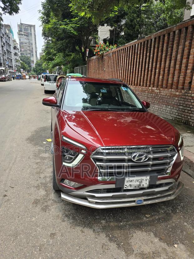 Hyundai Creta 2021 Red