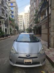 Toyota Aqua 2013 Silver for sale