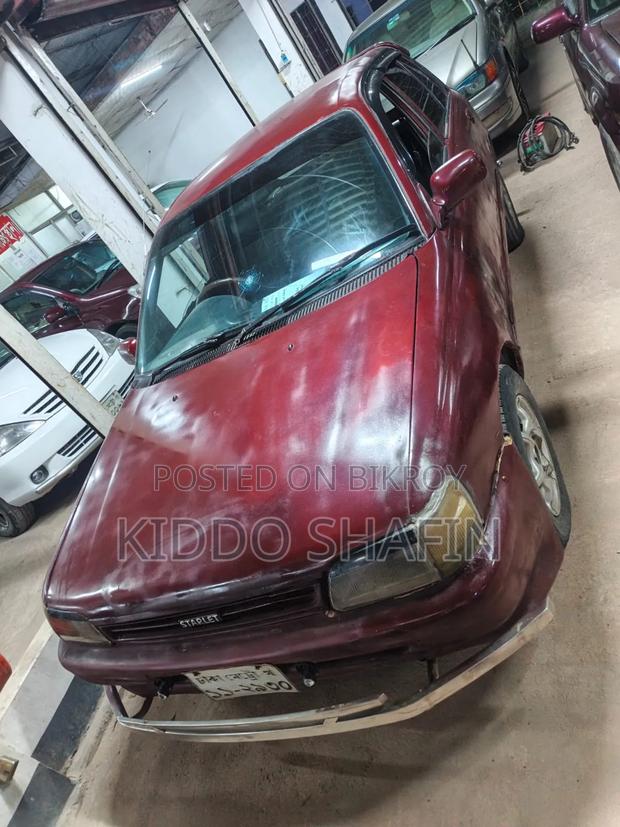 Toyota Starlet 1990 Red