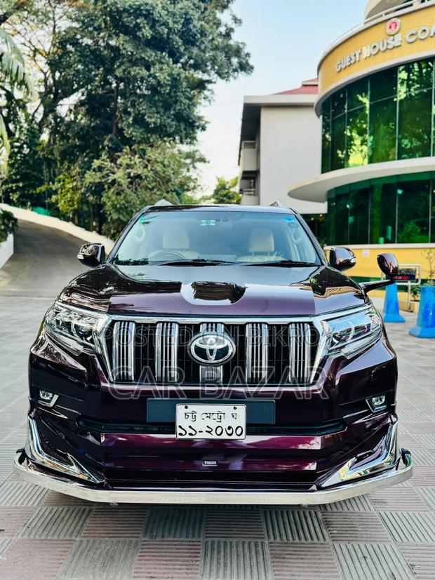 Toyota Land Cruiser Prado 2011 Maroon