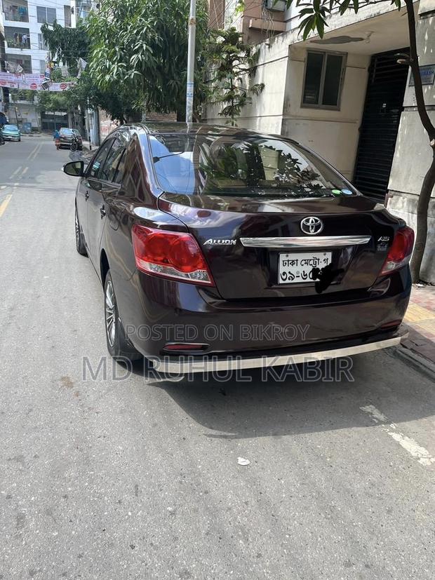 Toyota Allion 2013 Maroon