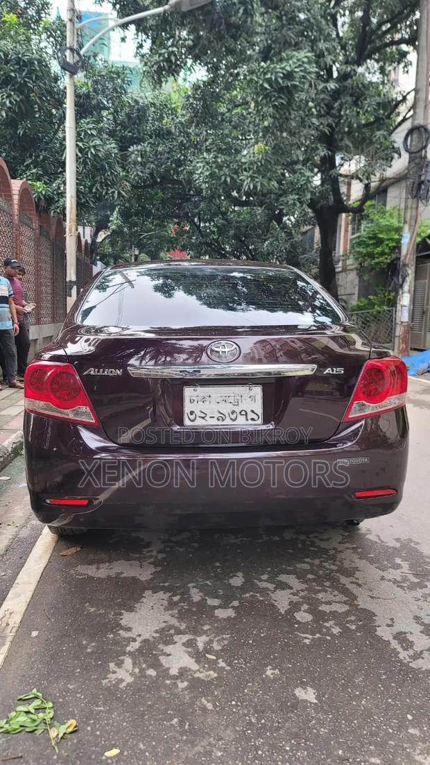 Toyota Allion 2012 Maroon