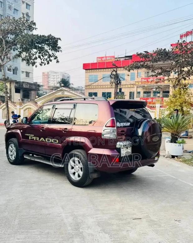 Toyota Land Cruiser Prado 2.7 5dr 2003 Maroon