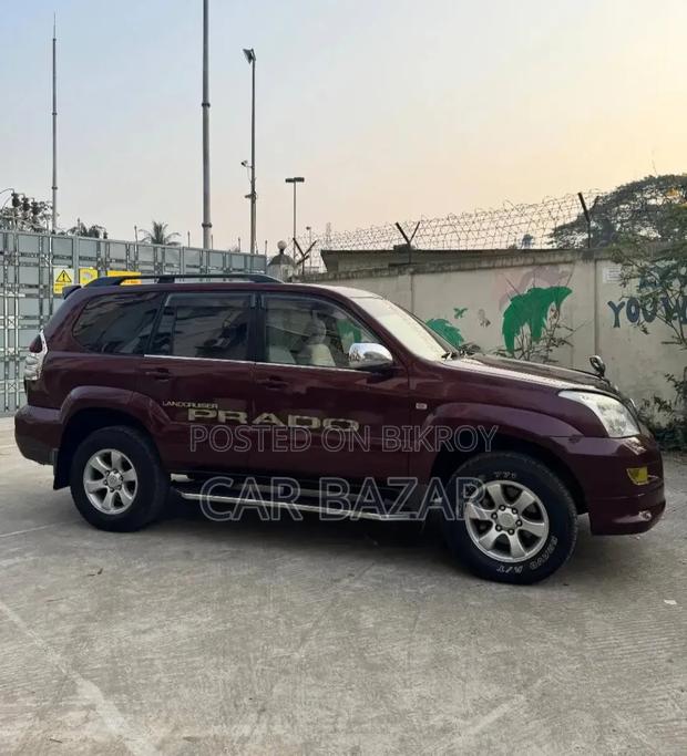 Toyota Land Cruiser Prado 2.7 5dr 2003 Maroon