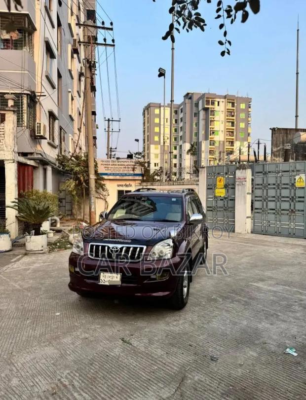 Toyota Land Cruiser Prado 2.7 5dr 2003 Maroon