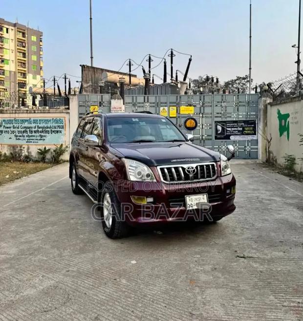 Toyota Land Cruiser Prado 2.7 5dr 2003 Maroon