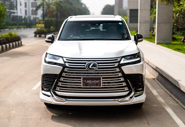 New Lexus LX 600 2023 White