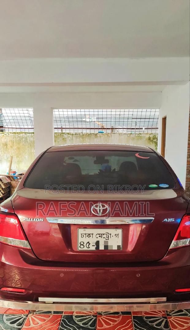 Toyota Allion 2016 Red