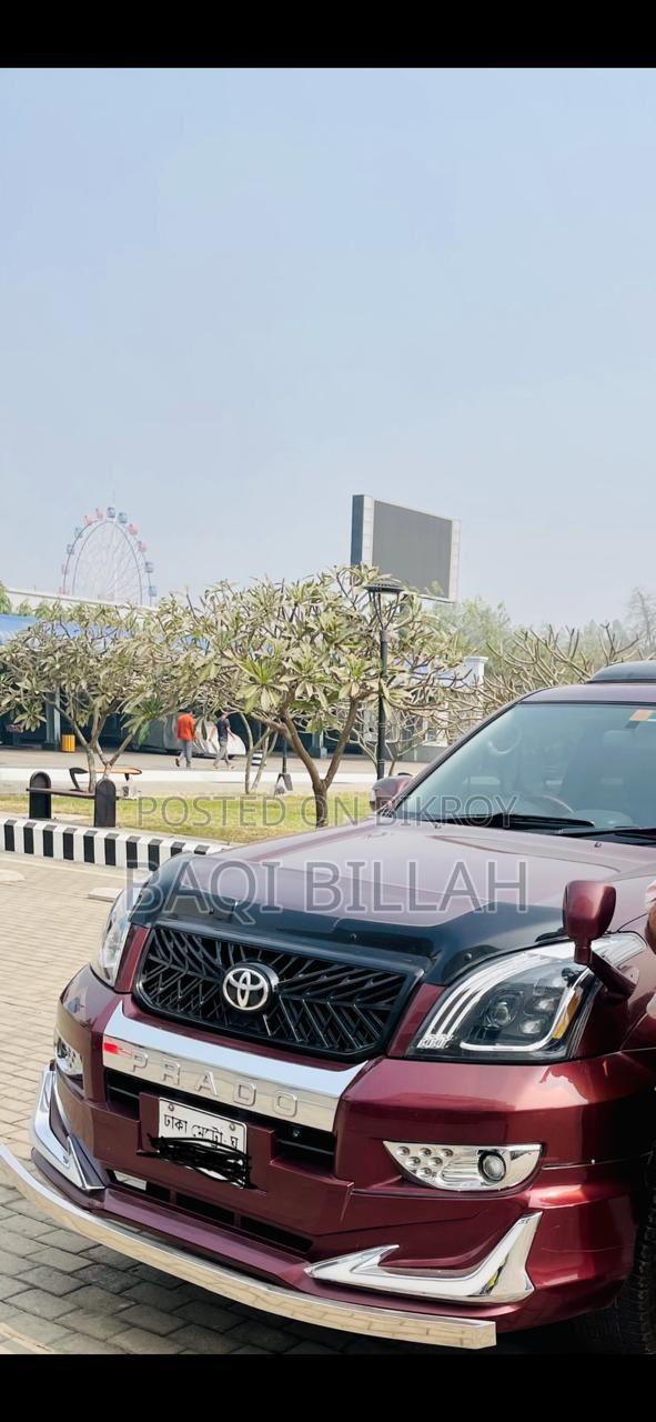 Toyota Land Cruiser Prado 3.0 D-4D 2003 Maroon