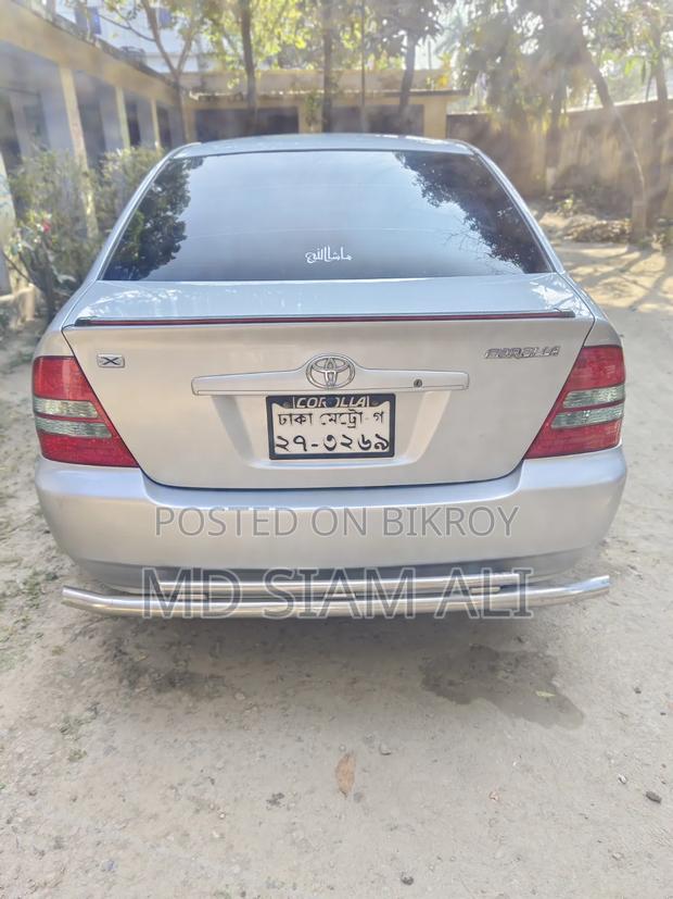 Toyota Corolla Sedan 2004 Silver