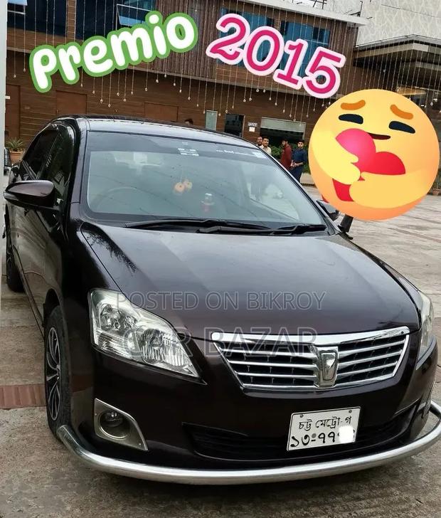 Toyota Premio 2015 Maroon