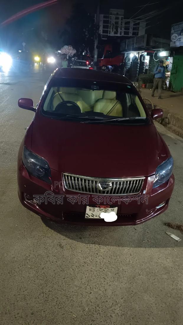 Toyota Axio 2007 Maroon