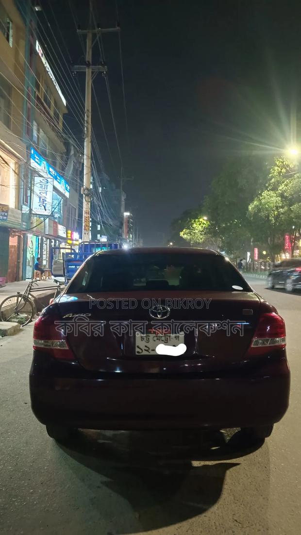 Toyota Axio 2007 Maroon