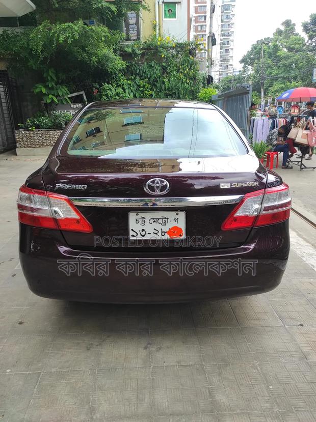 Toyota Premio 2014 Maroon