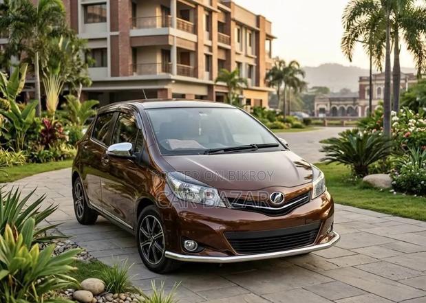 Toyota Vitz 2012 Brown