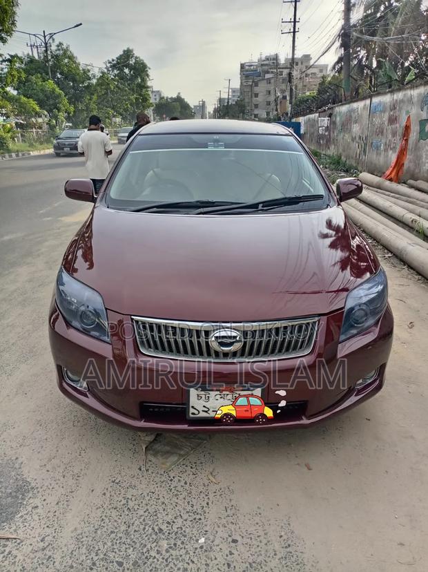 Toyota Axio 2007 Burgundy