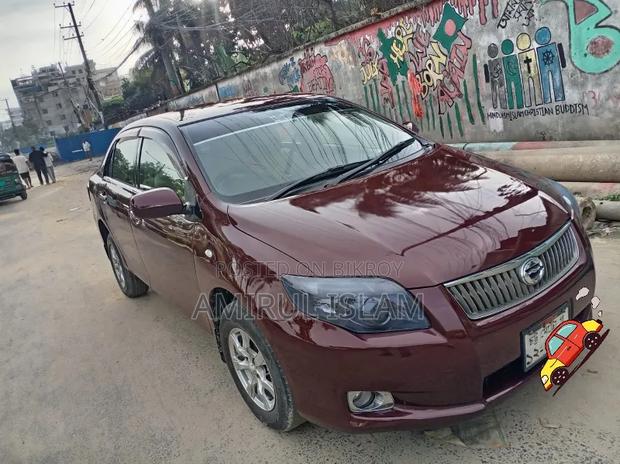 Toyota Axio 2007 Burgundy