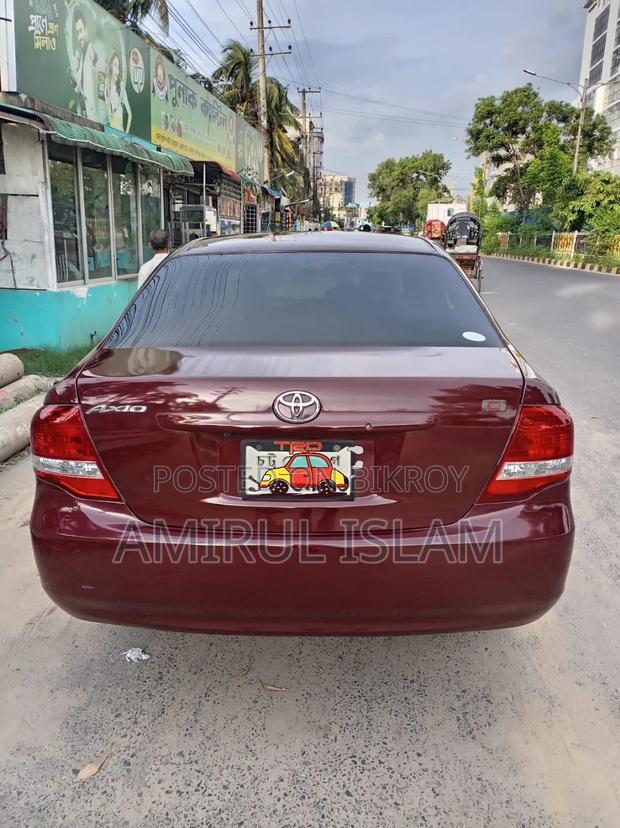 Toyota Axio 2007 Burgundy