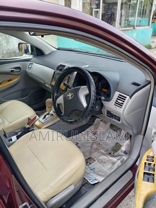 Toyota Axio 2007 Burgundy