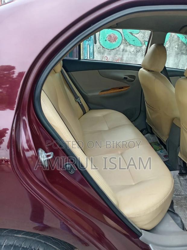 Toyota Axio 2007 Burgundy