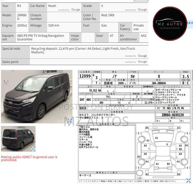 Toyota Noah 2.0 FWD (7 Seater) 2021 Purple