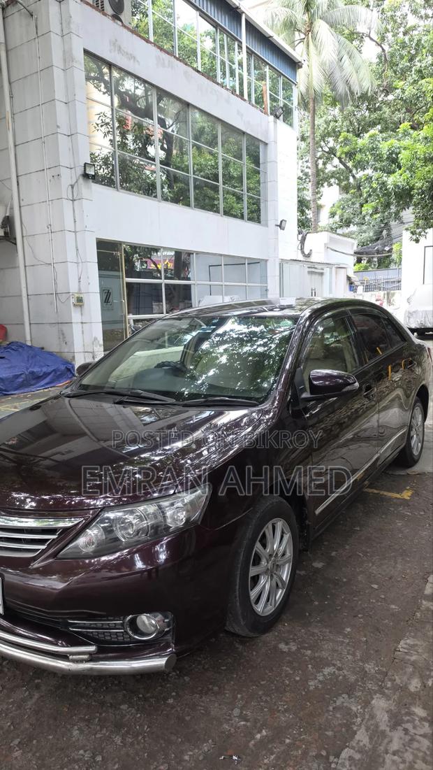 Toyota Allion 2015 Maroon