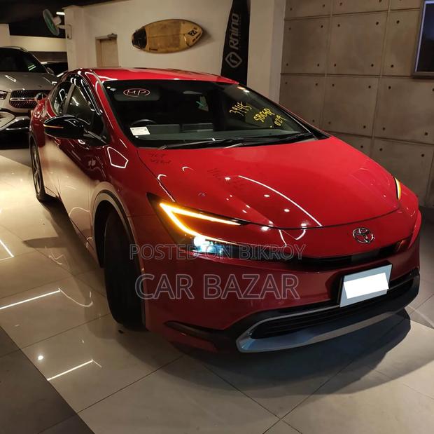 Toyota Prius Limited 2023 Red