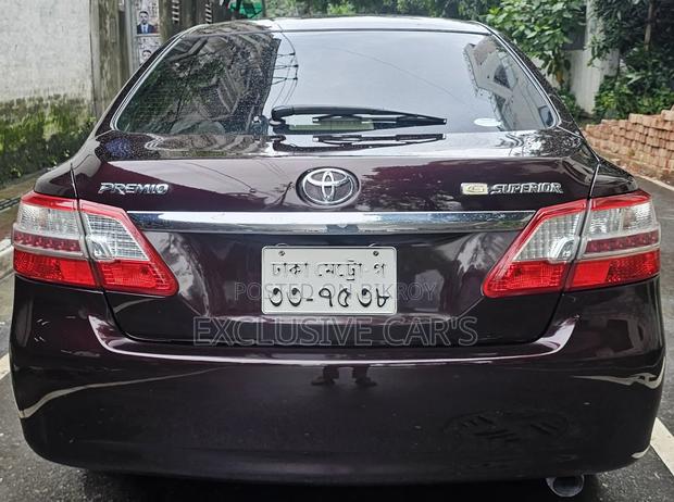 Toyota Premio 2010 Maroon