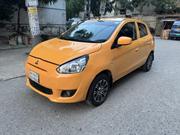Mitsubishi Mirage 2012 Yellow for sale