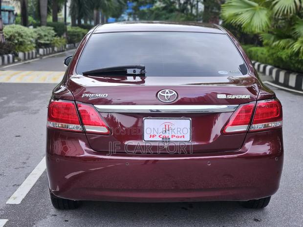 New Toyota Premio 2018 Red