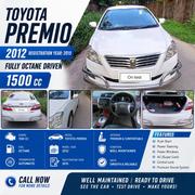 Toyota Premio 2012 White for sale