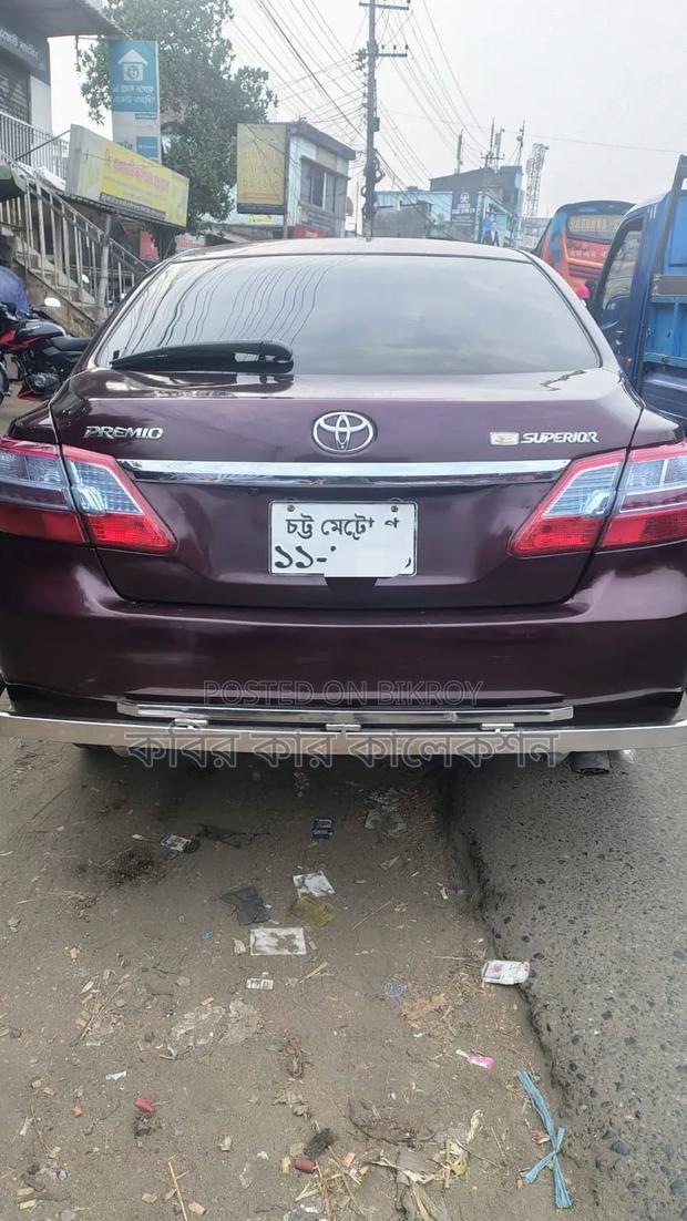 Toyota Premio 2007 Red