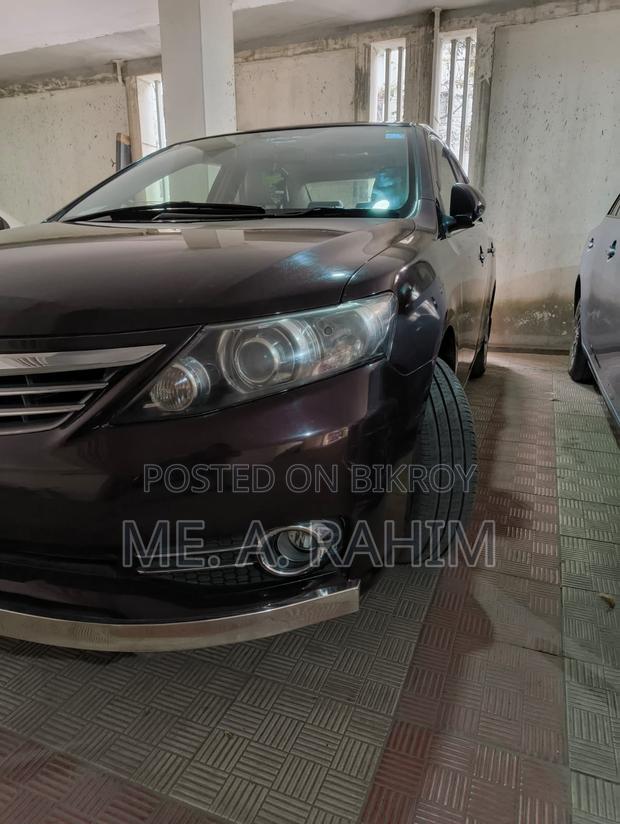 Toyota Allion 2012 Maroon