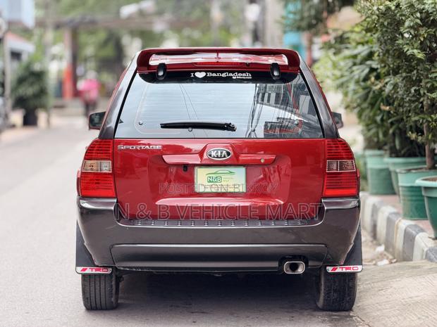 Kia Sportage 2.0 4x4 2006 Red