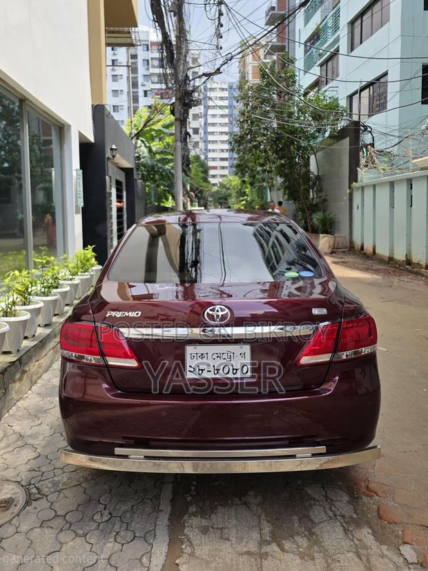 New Toyota Premio 1.5 FWD 2016 Maroon