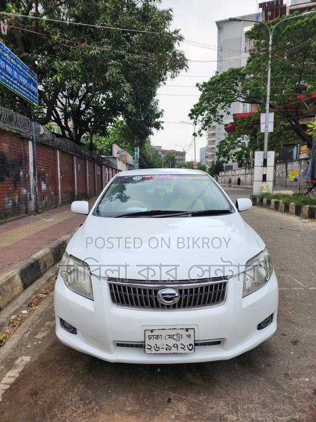 Toyota Axio 2011 White
