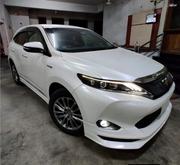 Toyota Harrier Hybrid Progress 2015 White for sale