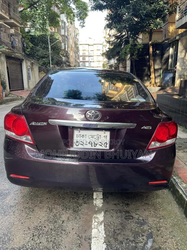 Toyota Allion 2014 Maroon