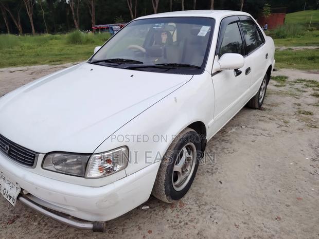 Toyota Corolla Sedan 1999 White