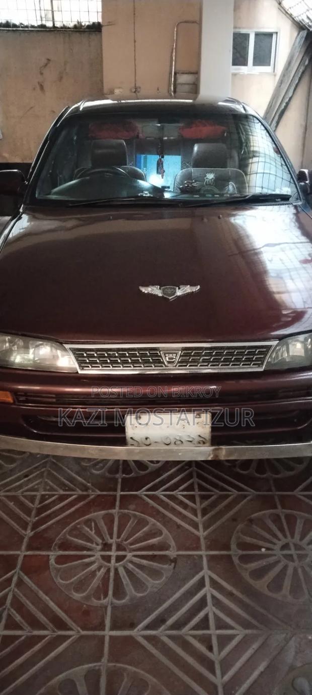 Toyota Corolla Automatic 1994 Maroon