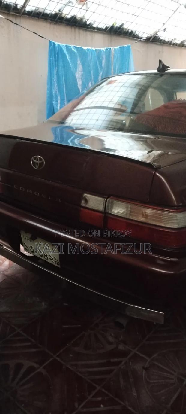 Toyota Corolla Automatic 1994 Maroon