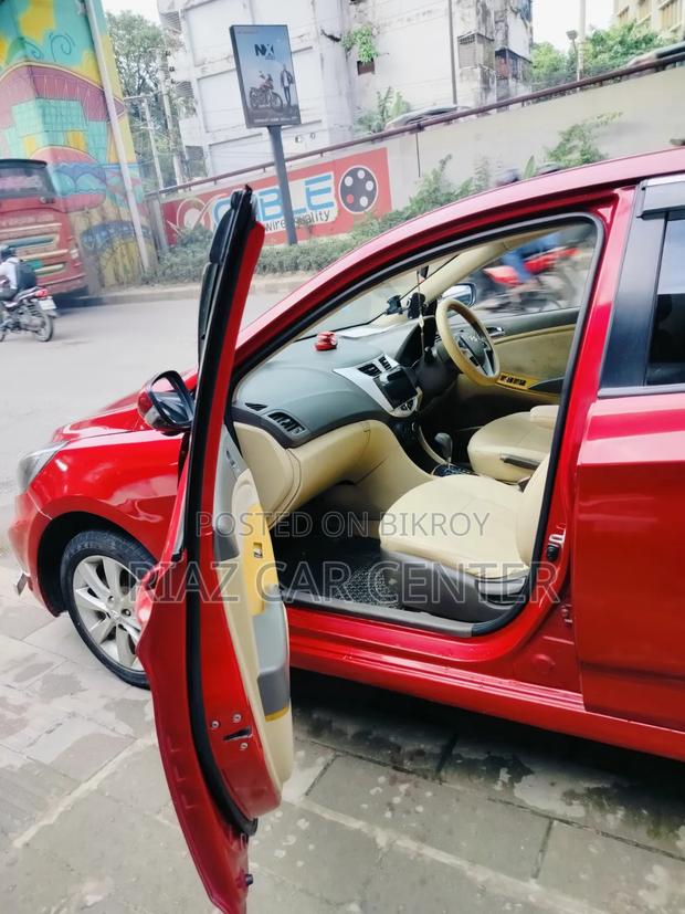 Hyundai Accent 2012 Red