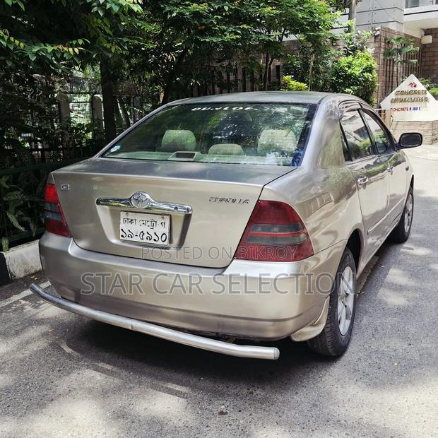 Toyota Corolla 2002 Beige