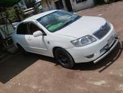 Toyota Corolla 1.4 D Automatic 2004 White for sale