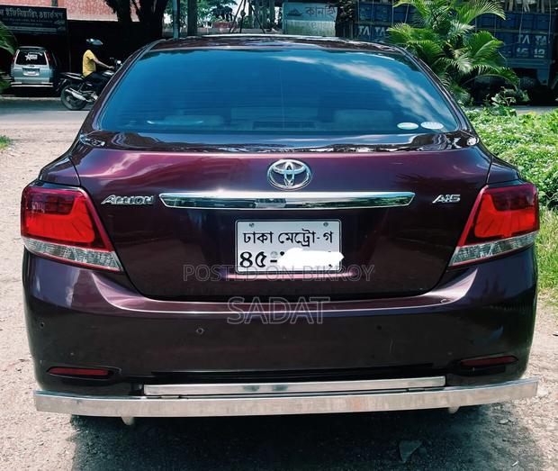 Toyota Allion 2016 Maroon