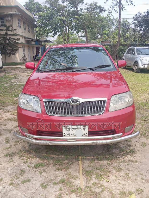 Toyota Corolla Fielder 2005 Red