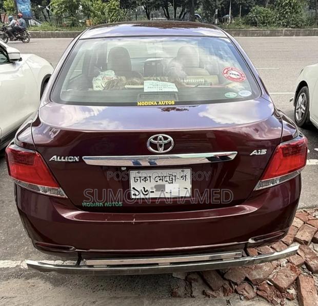 Toyota Allion 2017 Maroon